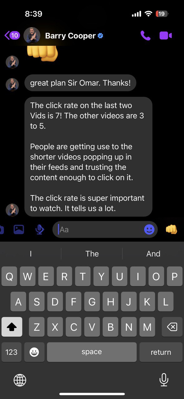 7% click rate proof