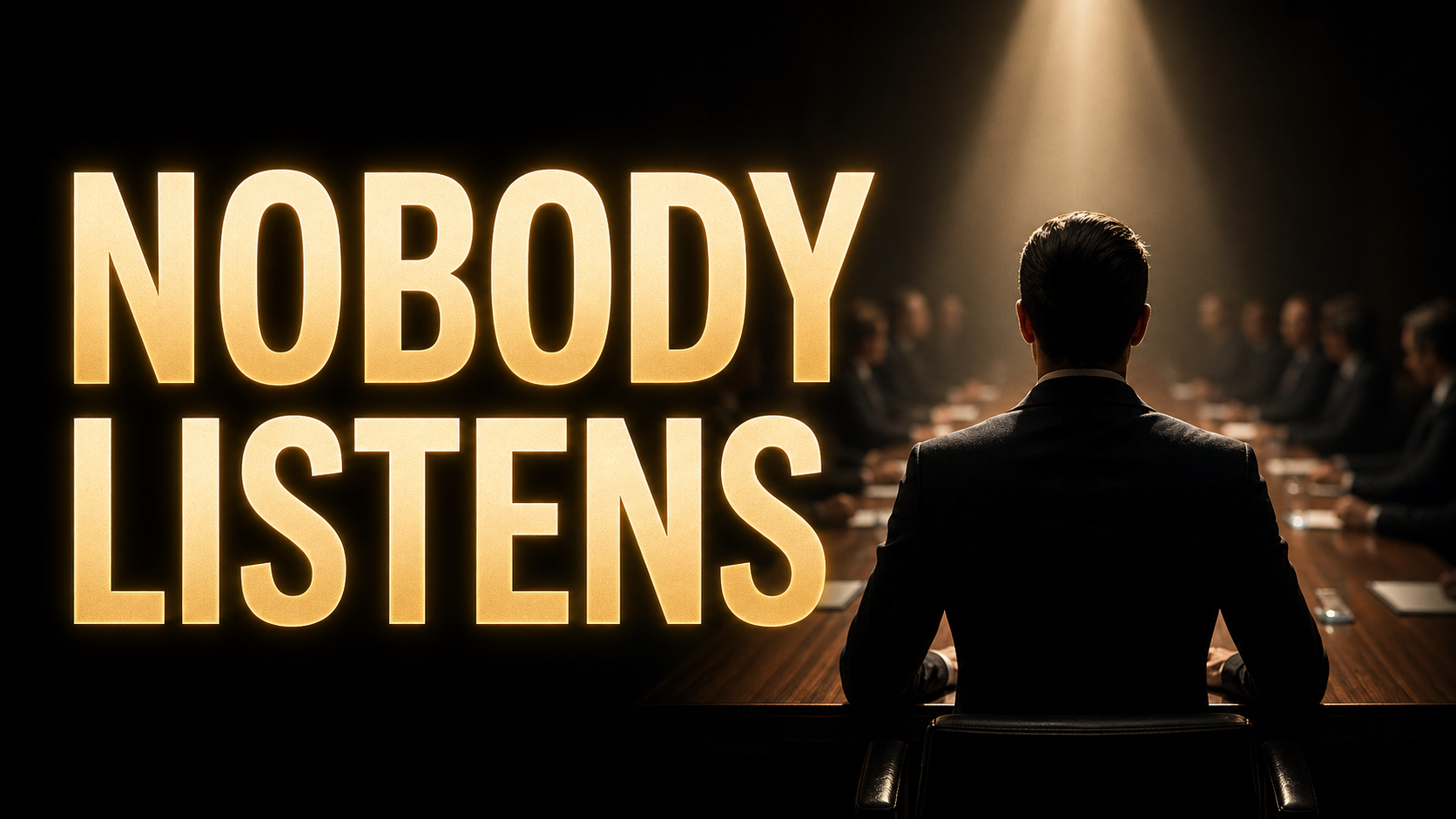 Why Nobody Listens to You YouTube thumbnail